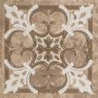 Вставка SOUL Dark Brown Border PG 01 10,7x10,7 (Gracia Ceramica)